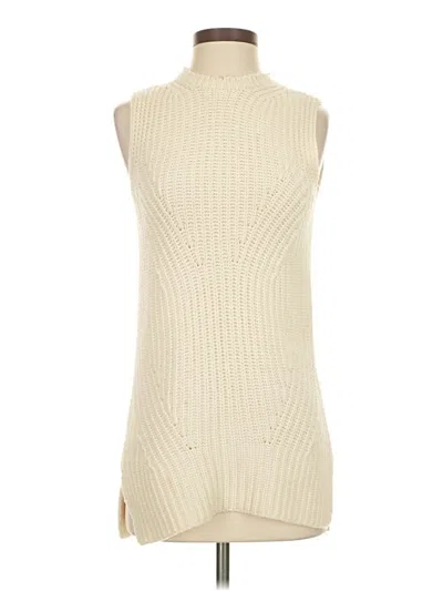 Pre-owned Warehouse Sweater Vest In Ivory