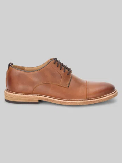 Warfield &amp; Grand Warfield & Grand Men's Clement Leather Cap Toe Oxfords Cognac - Size: 8 D-width In Multi
