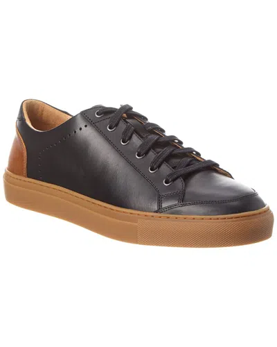 Warfield & Grand Alta Leather Sneaker In Black