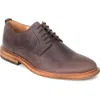 Warfield & Grand Aptos Plain Toe Derby In Dark Brown