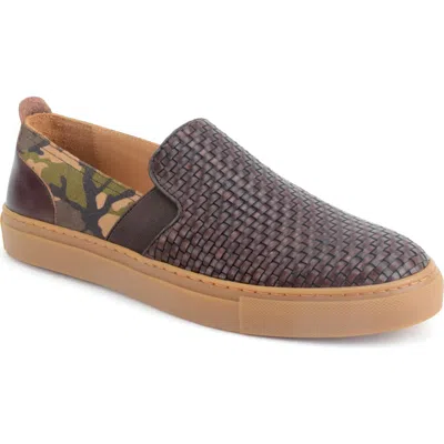 Warfield & Grand Bolinas Slip-on Sneaker In Brown