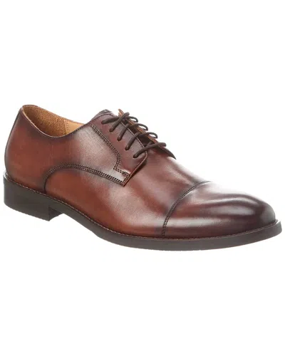 Warfield & Grand Danny Leather Oxford In Brown