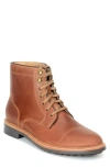 Warfield & Grand Gresham Lugged Cap Toe Boot In Coganc