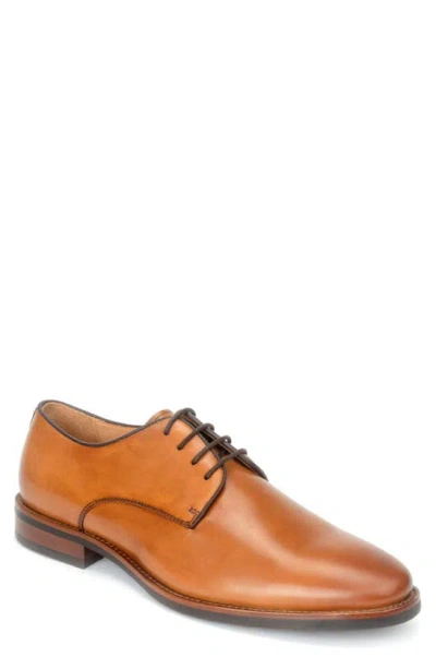 Warfield & Grand Hobbs Plain Toe Derby In Honey