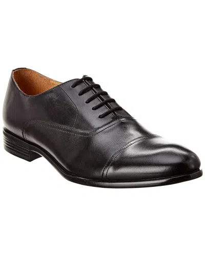 Warfield & Grand Moore Leather Oxford In Animal Print