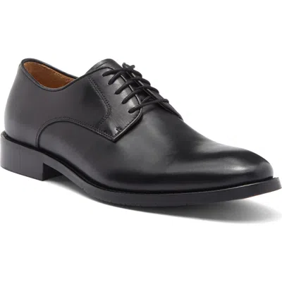 Warfield & Grand Parrish Plain Toe Derby In Black