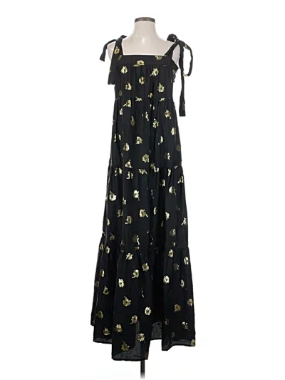 Pre-owned Warm Casual Dress In Black