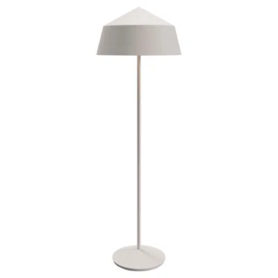 Pre-owned Warm Circus Floor Lamp Designed By Corinna  For  White/bronze In Transparent
