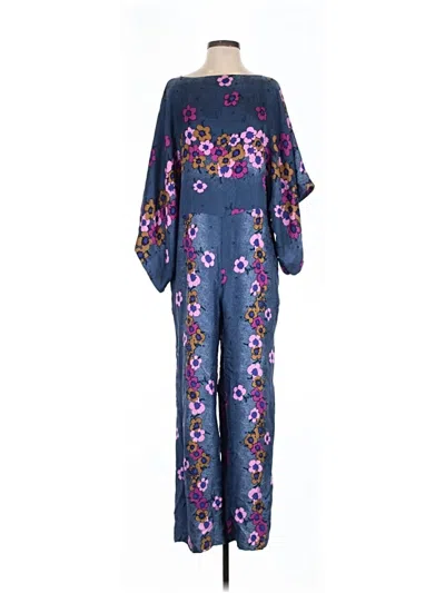 Pre-owned Warm Jumpsuit In Blue