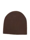 Warm-me Gerippte Beanie Aus Kaschmir In Brown