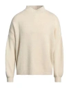 Warm-me Man Turtleneck Beige Size S Cashmere In Beige