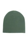 Warm-me Gerippte Beanie Aus Kaschmir In Green