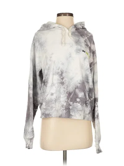 Pre-owned Warm Pullover Hoodie In Silver