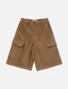 Warm Winter Days Corduroy Shorts In Brown