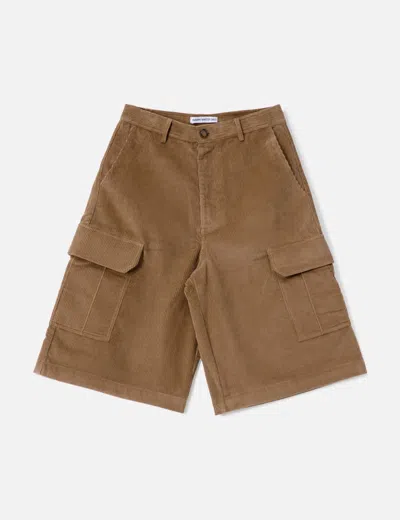 Warm Winter Days Corduroy Shorts In Brown