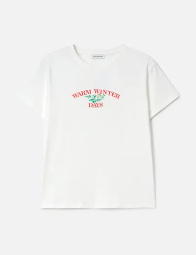 Warm Winter Days National Park T-shirt In White