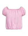Warm Woman Top Pink Size Onesize Viscose, Linen