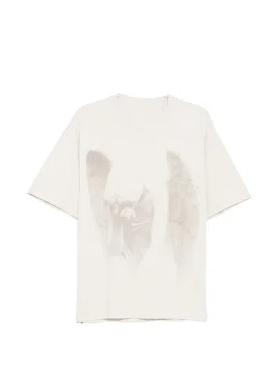 Warman Cotton Printed T-shirt In Neutral