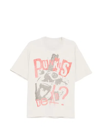 Warman Cotton Printed T-shirt In Neutral