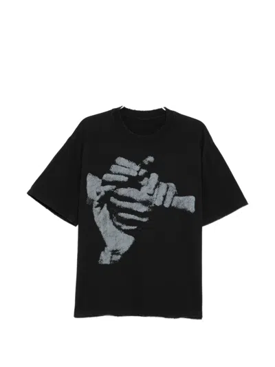 Warman Graphic-print T-shirt In Black