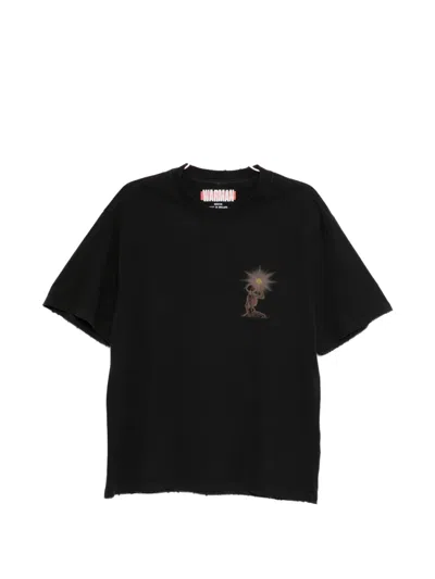 Warman Graphic-print T-shirt In Black