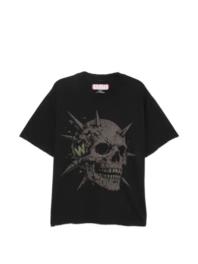 Warman Graphic-print T-shirt In Black