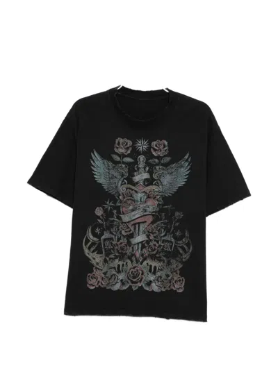 Warman Graphic-print T-shirt In Gray