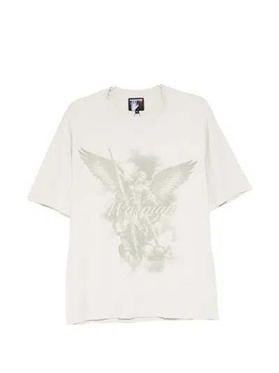 Warman Graphic-print T-shirt In White