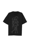 Warman Graphic T-shirt In Black