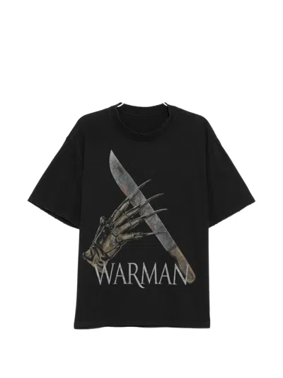 Warman Printed T-shirt In Black