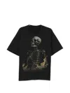 Warman Skeleton Printed T-shirt In Black