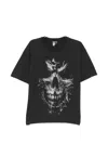 Warman Skull Graphic T-shirt In Black