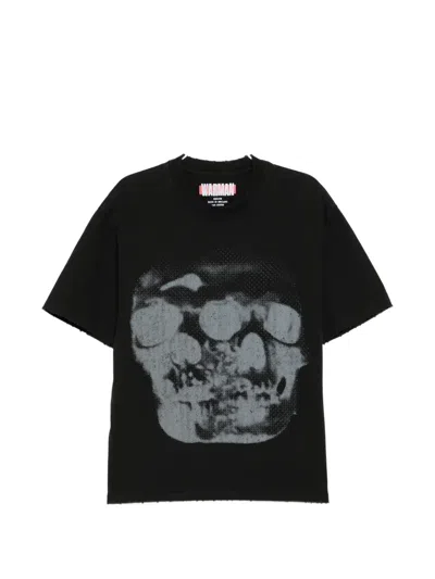 Warman Skull-print T-shirt In Black