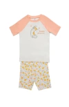 Warmies Calico Cat Shorties Pj Set In Pink