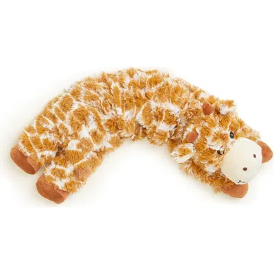 Warmies Giraffe Plush Neck Wrap In Brown
