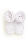 Warmies Marshmallow Plush Booties In Marshmallow Lavender