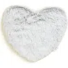 Warmies Marshmallow Plush Heart In Light Gray