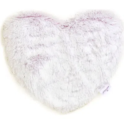 Warmies Marshmallow Plush Heart In Lt/pastel Purple