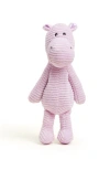 Warmies My First Plush Hippo In Medium Purple