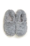 Warmies Plush Slippers In Gray