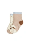 Warmies Sloth Crew Sock Set In Multi Color