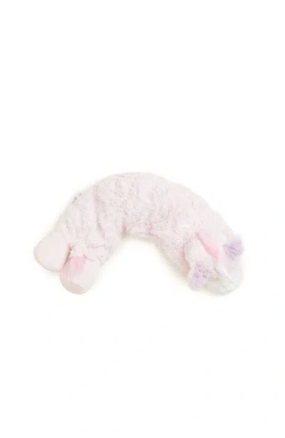 Warmies Unicorn Plush Neck Wrap In Pink