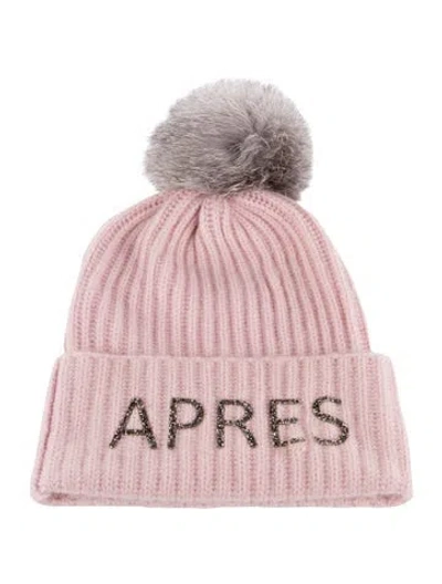 Pre-owned Warm-me Knit Beanie In Pink