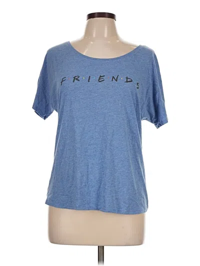 Pre-owned Warner Bros Short Sleeve T-shirt In Blue