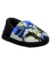 Warner Brothers Toddler Boys Batman Dual Sizes House Slippers In Black,blue