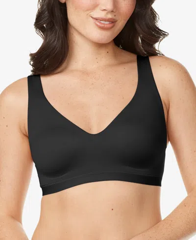 Warner's Warners Cloud 9 Super Soft, Smooth Invisible Look Wireless Lightly Lined Comfort Bra Rm1041a In Black