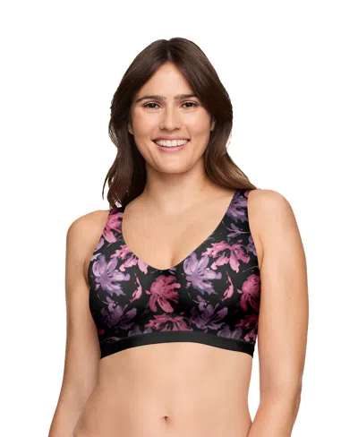 Warner's Warners Cloud 9 Super Soft, Smooth Invisible Look Wireless Lightly Lined Comfort Bra Rm1041a In Multi
