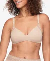 Warner's Warners Cloud 9 Super Soft Wireless Lift Comfort Bra Rn2771a In Butterscotch (nude 5)