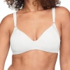 Warner's Cloud 9 Super Soft Wireless Lift Comfort Bra Rn2771a In White