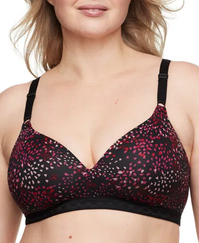 Warner's Cloud 9 Super Soft Wireless Lightly Lined Comfort Bra 1269 In Multi